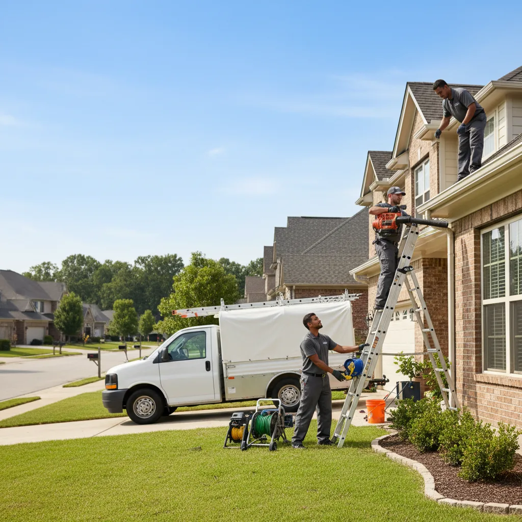 Home Gutter Service in Mexia, TX near me